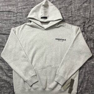 Essentials Light Gray Hoodie